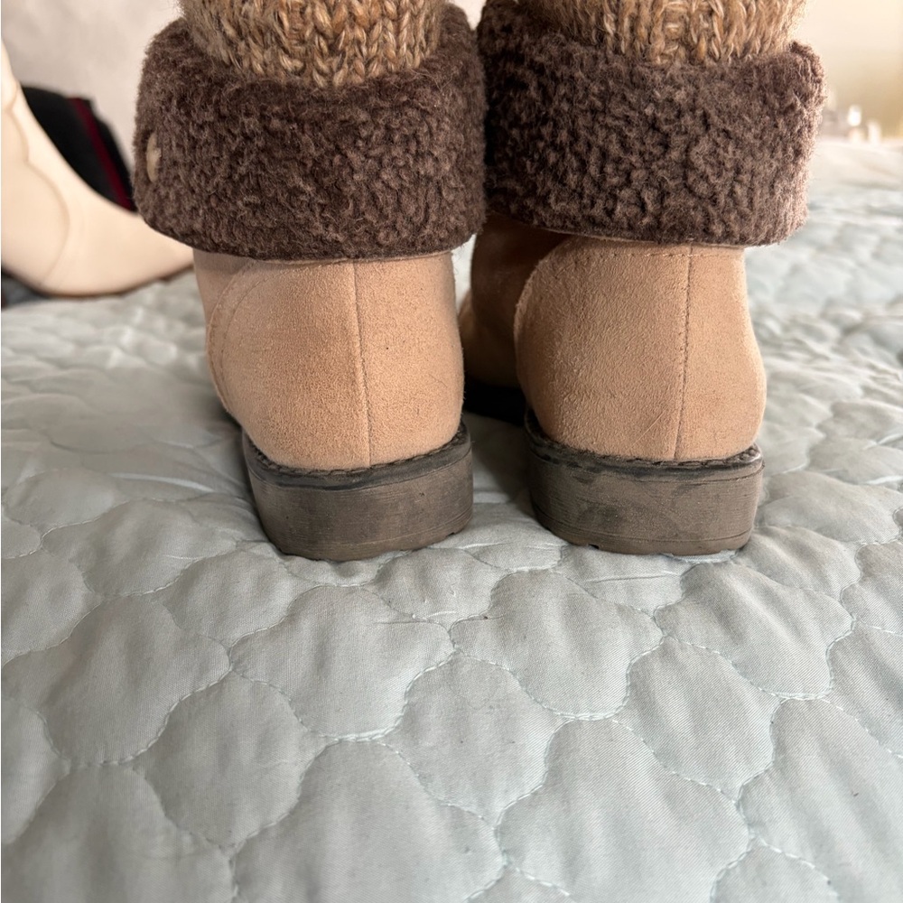 Cliffs by WHITE MOUNTAIN Tan and Brown Winter Boots